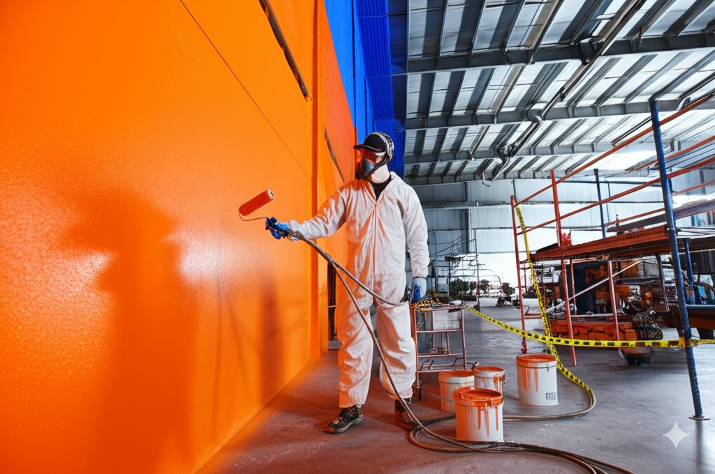 Pintura Industrial e Galpões