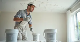 Consertar Gesso Teto