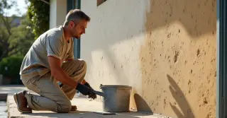 Efeito Rústico na Parede