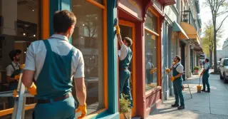 Fachada de Comércios