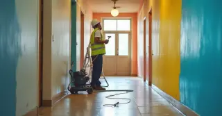 Pintura de Corredores Escolares