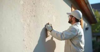 Pintura de Parede Externa com Textura