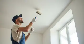 Pintura de Teto de Banheiro