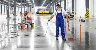 Pintura Epóxi Piso Industrial