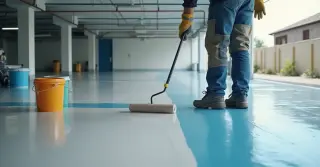 Piso Epóxi para Garagem