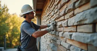 Revestimento Rústico para Parede Externa