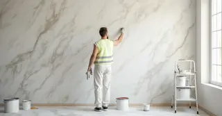 Tinta de Parede Efeito Marmore